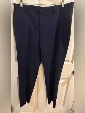 Jos. A. Bank Men's Navy 100% Wool Dress Pants